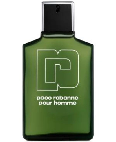 Shop Paco Rabanne Pour Homme Men's Eau De Toilette, 3.4 oz