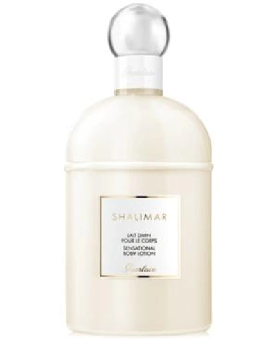 Shop Guerlain Free Shalimar Perfumed Body Lotion, 6.7 oz With $155 Purchase From The  Shalimar Fragrance C