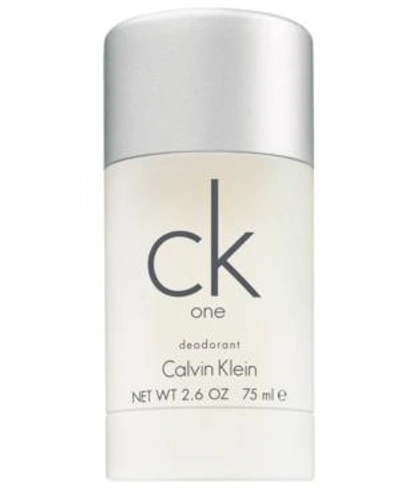 Shop Calvin Klein One Deodorant, 2.6 Oz.