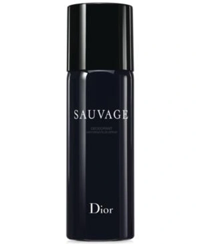 Shop Dior Men's Sauvage Deodorant Spray, 5 Oz.