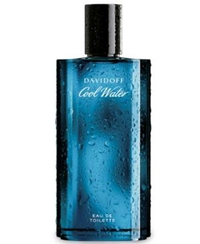 Shop Davidoff Cool Water For Men Eau De Toilette Spray, 2.5 Oz.