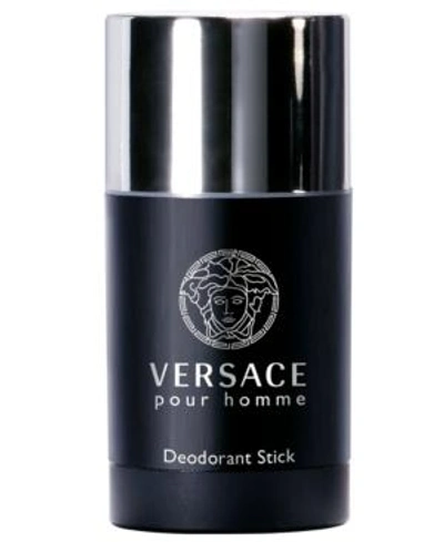 Shop Versace Men's Pour Homme Deodorant Stick, 2.5 Oz.