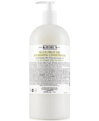 Shop Kiehl's Since 1851 Olive Fruit Oil Nourishing Conditioner, 33.8 Fl. Oz. In No Color