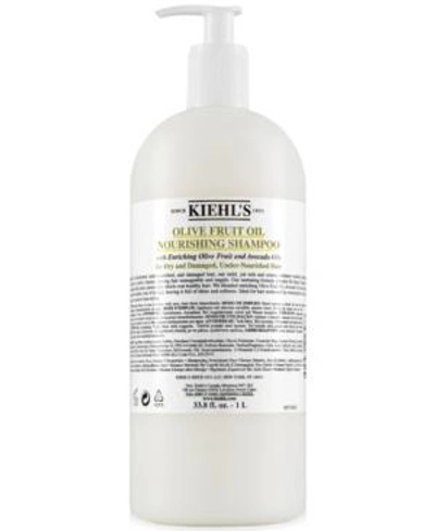 Shop Kiehl's Since 1851 Olive Fruit Oil Nourishing Shampoo, 33.8 Fl. Oz. In No Color