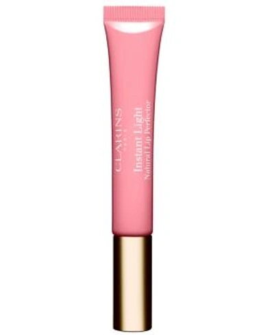 Shop Clarins Natural Lip Perfector, 0.35 Oz. In Rose Shimmer