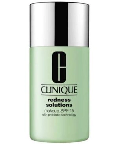 Shop Clinique Redness Solutions Makeup Broad Spectrum Spf 15 With Probiotic Technology Foundation, 1 Fl. Oz. In Calming Ivory