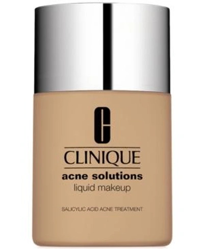 Shop Clinique Acne Solutions Liquid Makeup Foundation, 1 Oz. In Fresh Sand