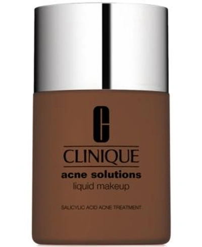 Shop Clinique Acne Solutions Liquid Makeup Foundation, 1 Oz. In Fresh Clove