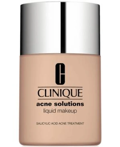 Shop Clinique Acne Solutions Liquid Makeup Foundation, 1 Oz. In Fresh Ivory
