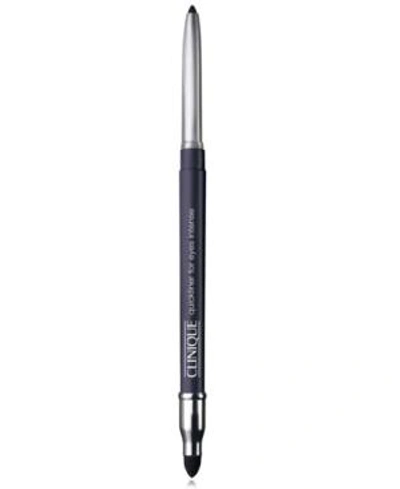 Shop Clinique Quickliner For Eyes Intense Eyeliner, 0.012 oz In Intense Charcoal