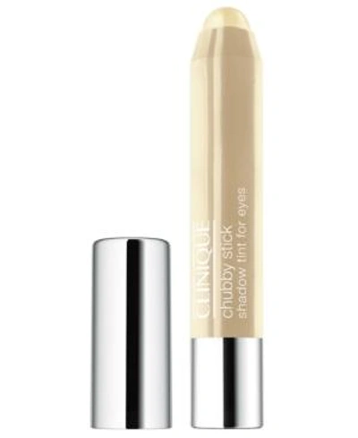 Shop Clinique Chubby Stick Eye Shadow Tint For Eyes, 0.1 Oz. In Grandest Gold