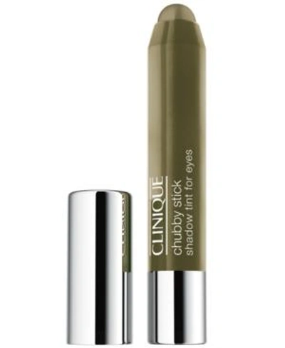 Shop Clinique Chubby Stick Eye Shadow Tint For Eyes, 0.1 Oz. In Whopping Willow