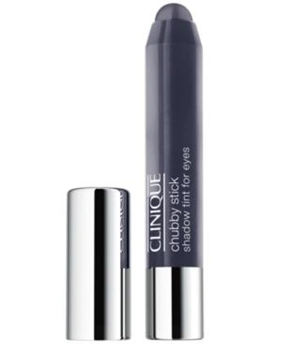 Shop Clinique Chubby Stick Eye Shadow Tint For Eyes, 0.1 Oz. In Curvaceous Coal