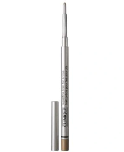 Shop Clinique Superfine Liner For Brows Pencil, 0.002-oz. In Soft Auburn