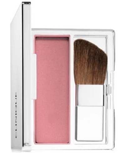 Shop Clinique Blushing Blush Powder Blush In Smoldering Plum