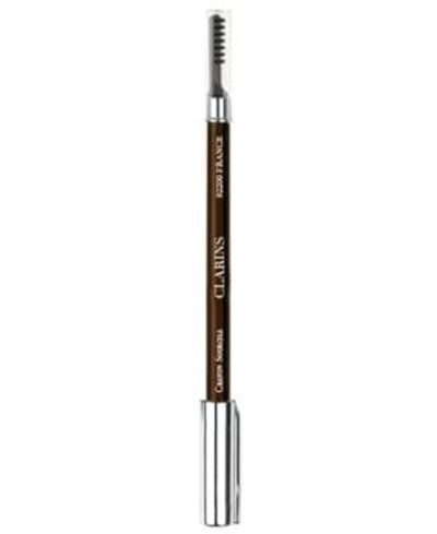 Shop Clarins Eyebrow Pencil In Light Brown