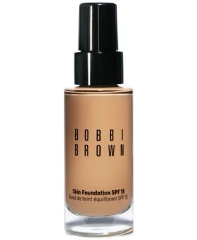 Shop Bobbi Brown Skin Foundation Spf 15, 1 oz In 4.25 Natural Tan