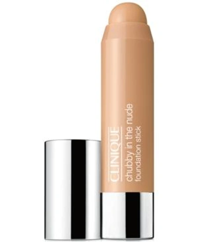 Shop Clinique Chubby In The Nude Foundation Stick, 0.21 Oz. In 09 Normous Neutral