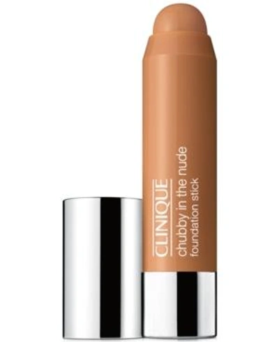 Shop Clinique Chubby In The Nude Foundation Stick, 0.21 Oz. In 24 Garguntuan Golden