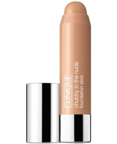 Shop Clinique Chubby In The Nude Foundation Stick, 0.21 Oz. In 15 Bountiful Beige