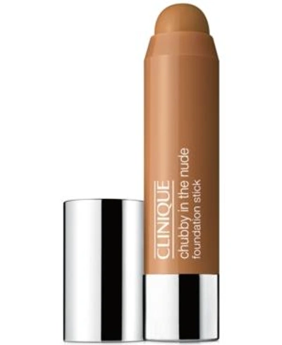 Shop Clinique Chubby In The Nude Foundation Stick, 0.21 Oz. In 26 Ample Amber