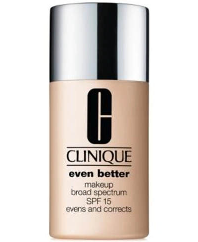 Clinique Even Better Makeup Broad Spectrum Spf 15 Foundation Wn 124 Sienna In Wn 124 Sienna