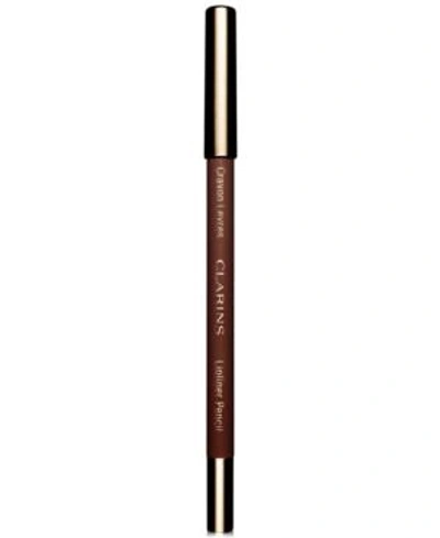 Shop Clarins Lip Liner Pencil In Nude Mocha