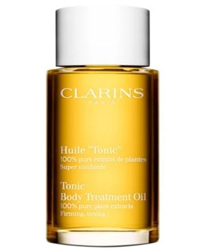 Shop Clarins Tonic Body Firming & Toning Treatment Oil, 3.4 Oz. In No Color