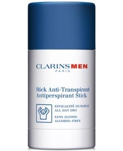 Shop Clarins Men Antiperspirant Deodorant Stick, 2.6 Oz.