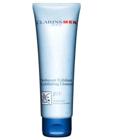 Shop Clarins Men Exfoliating Cleanser, 4.2 oz