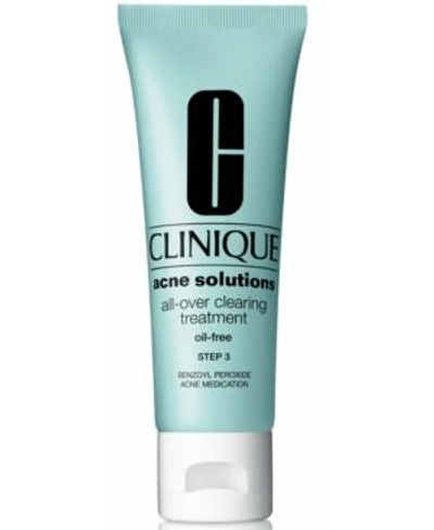 Shop Clinique Acne Solutions All-over Clearing Treatment, 1.7 Fl oz