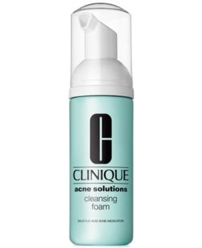 Shop Clinique Acne Solutions Cleansing Foam Face Wash, 4.2 Oz.