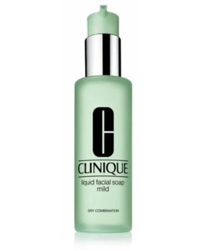 Clinique All About Clean Liquid Facial Soap Mild, 6.7 Oz. In Transparent