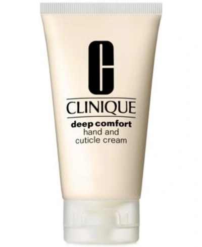 Shop Clinique Deep Comfort Hand And Cuticle Cream, 2.5 Oz.