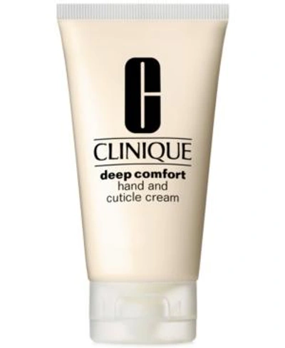 Clinique Deep Comfort Hand And Cuticle Cream, 2.5 Oz.