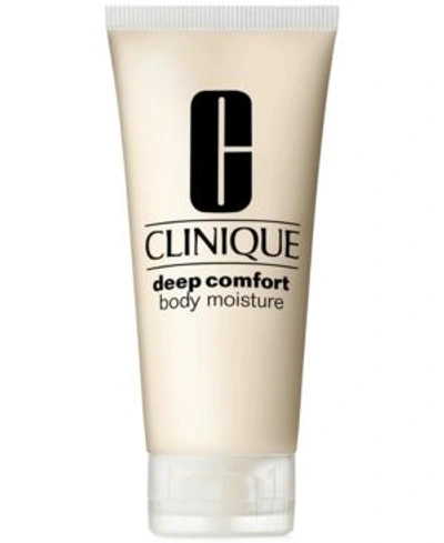 Shop Clinique Deep Comfort Body Moisture, 6.7 Fl oz