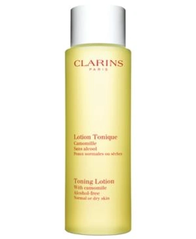 Shop Clarins Toning Lotion With Camomile For Dry/normal Skin, 6.7 Oz.