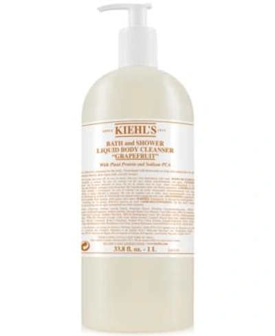 Shop Kiehl's Since 1851 Grapefruit Bath & Shower Liquid Body Cleanser, 33.8 Fl. Oz. In No Color