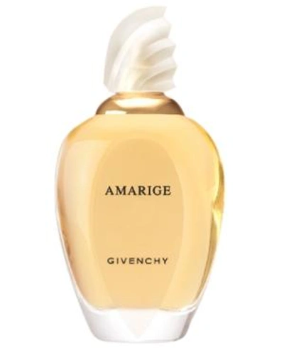 Shop Givenchy Amarige For Her Eau De Toilette Spray, 3.3 Oz.