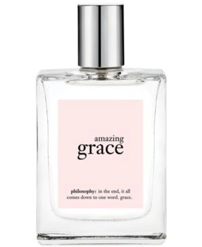 Shop Philosophy Amazing Grace Eau De Toilette, 4 Oz. In No Color