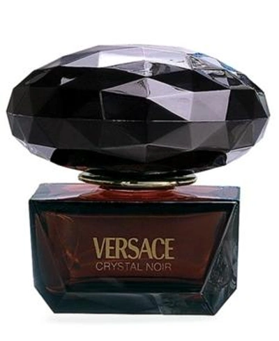 Shop Versace Crystal Noir Eau De Toilette, 1.7 oz In Burgundy