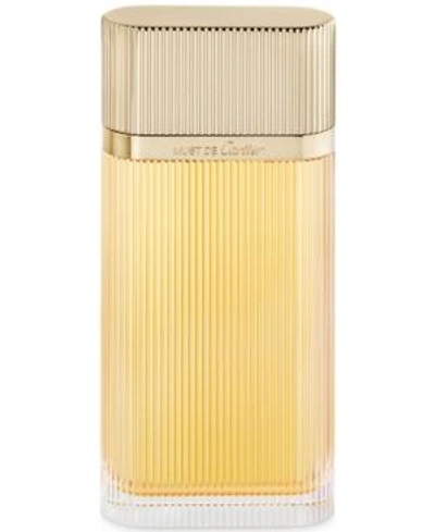 Shop Cartier Gold Eau De Parfum Spray, 3.3 Oz.