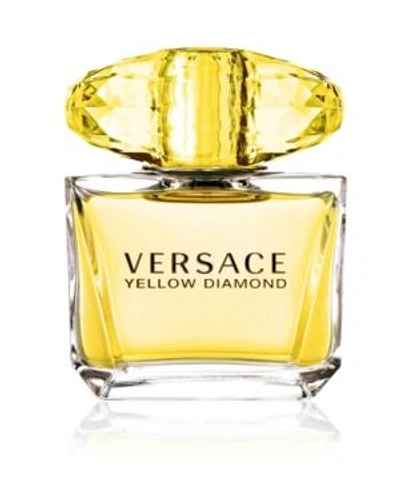 Shop Versace Yellow Diamond Eau De Toilette Spray, 6.7 Oz.