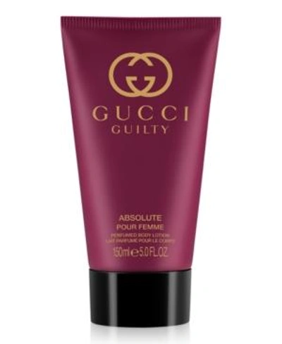 Shop Gucci Guilty Absolute Pour Femme Body Lotion, 5-oz.