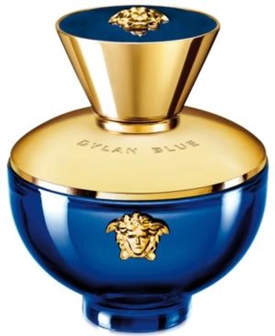 Shop Versace Dylan Blue Pour Femme Eau De Parfum Spray, 3.4 Oz.