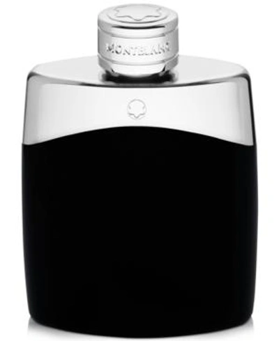 Shop Montblanc Men's Legend Eau De Toilette Spray, 3.3 oz