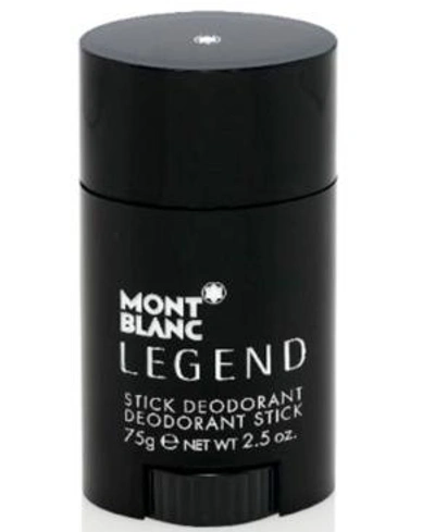 Shop Montblanc Men's Legend Deodorant Stick, 2.5 oz
