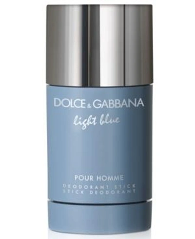 Shop Dolce & Gabbana Men's Light Blue Pour Homme Deodorant Stick, 2.4 oz