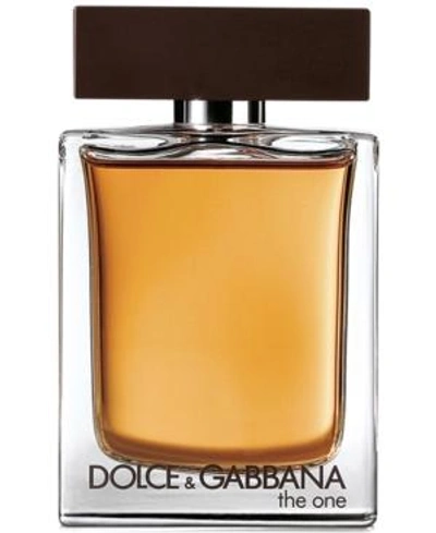 Shop Dolce & Gabbana Men's The One Eau De Toilette Spray, 3.3 Oz. In No Color