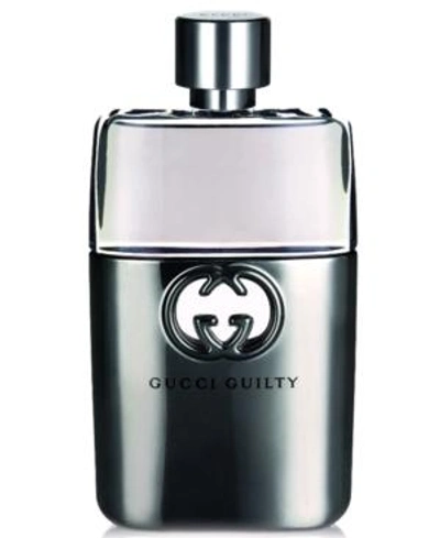Gucci Guilty Men's Pour Homme Eau De Toilette Spray, 3 oz